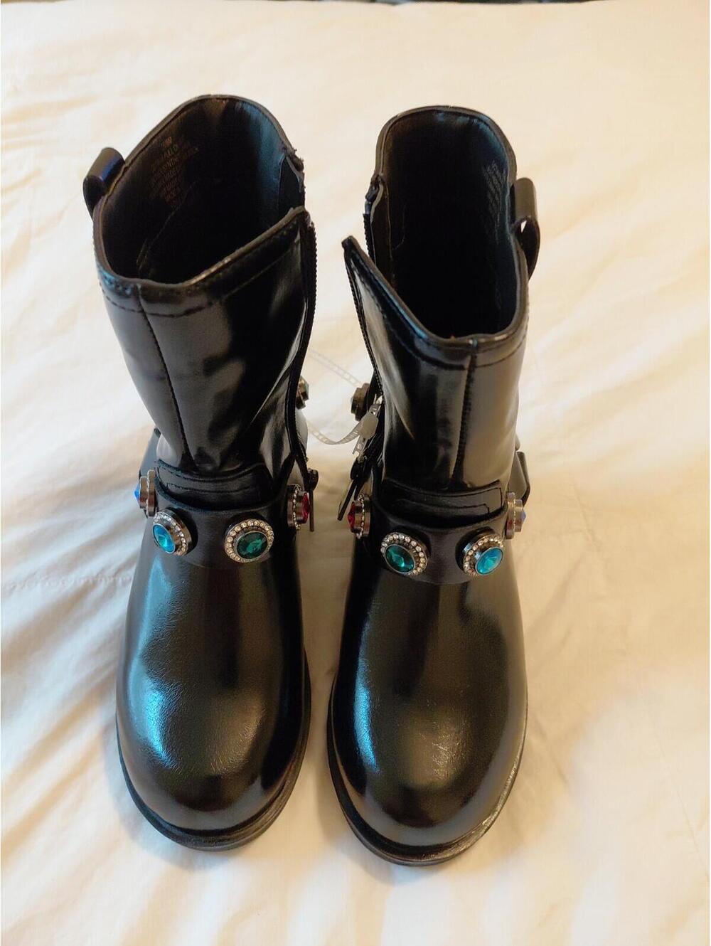 KURT GEIGER LONDON Girls' Octavia Boots Size 6 NWOB